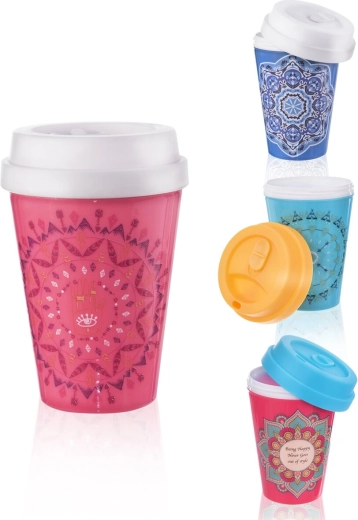 Thermobeker Mandala 0,3 l – mix kleuren