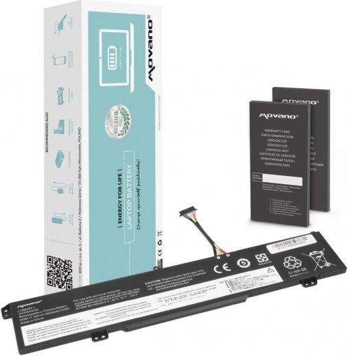 Movano-accu L18M3PF1 voor Lenovo IdeaPad L340-15IRH en L340-17IRH (4600 mAh, 53 Wh)