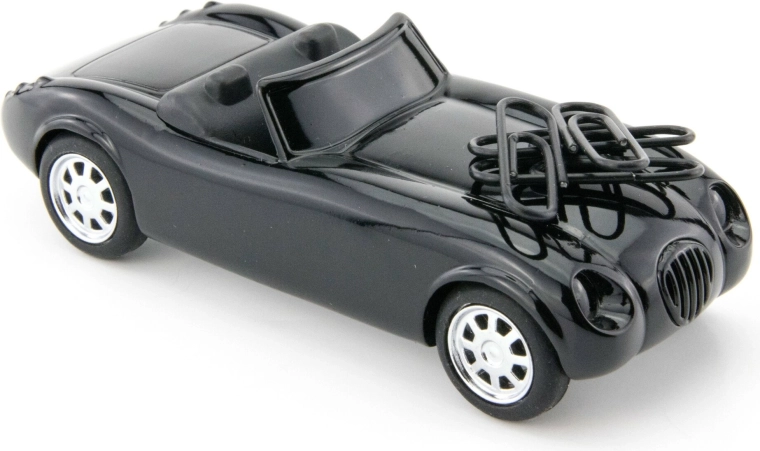 Troika Road Star houder voor paperclips, zwart