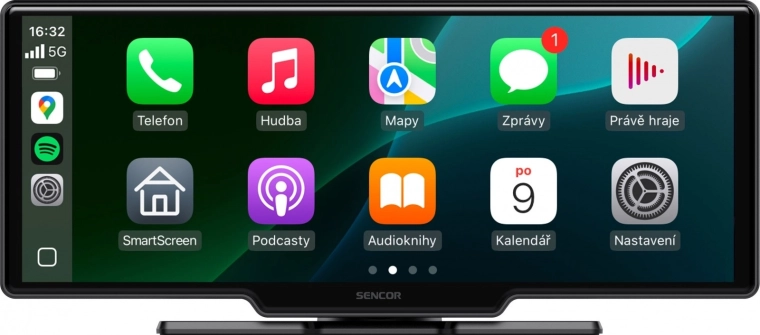 Draadloos 10,26" autidisplay met Apple CarPlay en Android Auto en achteruitrijcamera