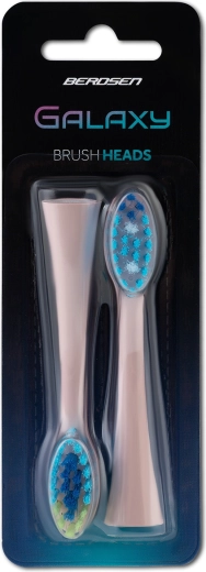 Vervangende opzetborstels voor sonische tandenborstel BERDSEN Galaxy, 2 stuks
