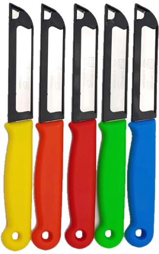 Keukenmes Solingen 9 cm met kunststof beschermhoes
