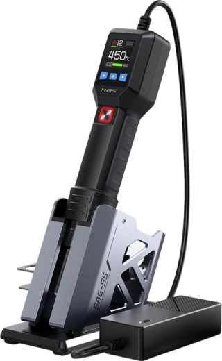 Fnirsi SAG-55 Plus intelligente heteluchtpistool voor SMD