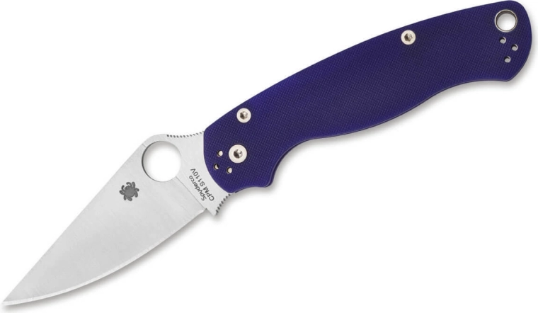Spyderco Para 3 donkerblauw inklapbaar zakmes 8,7 cm