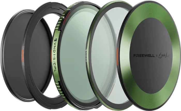 Set magnetische filters Freewell Brandon Li VND/CPL 77 mm