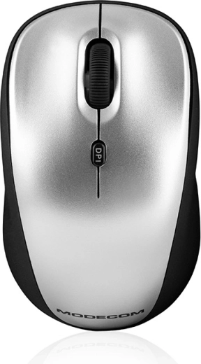 Draadloze optische muis WM6 grijs-zwart - 1 stuk