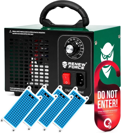 Ozon­generator Renew Force 60.000 mg/h met timer 120 min
