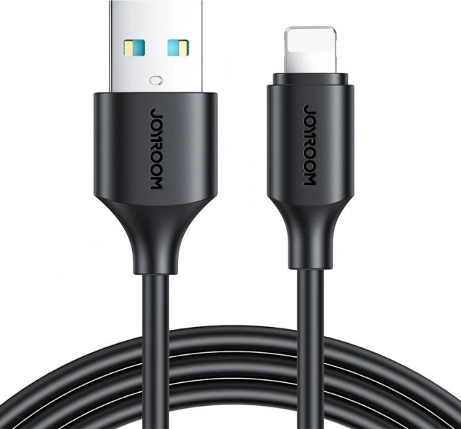 Kabel naar USB-A / Lightning / 2,4A / 0,25 m Joyroom S-UL012A9 (zwart)