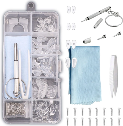 Renew Force reparatieset voor brillen (125 onderdelen)
