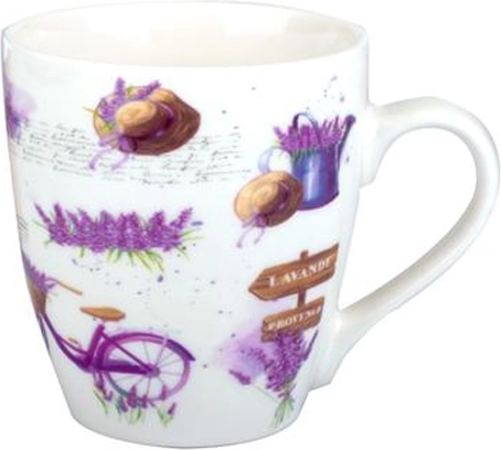 Keramische mok met lavendelmotive 230 ml TORO