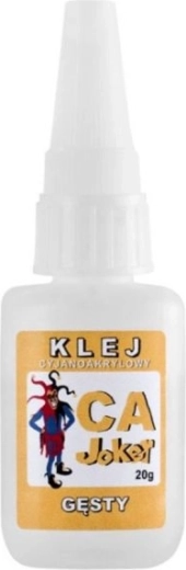 Cyanoacrylaatlijm Joker CA dik 20 g met dop met naald
