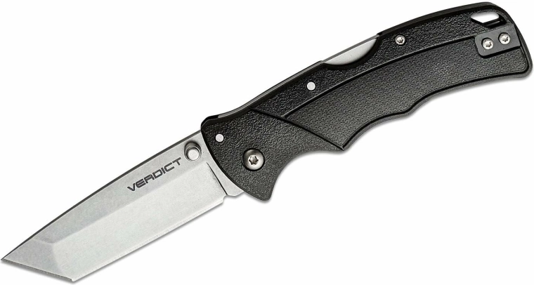Vouwmes Cold Steel Verdict 3" Tanto, stonewash, zwart GFN