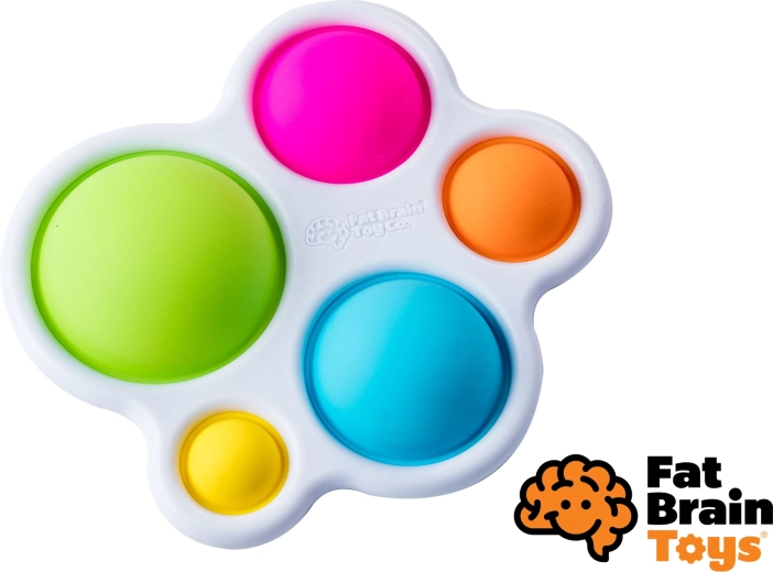Dimpl knijpbare bubbels voor baby’s van FAT BRAIN