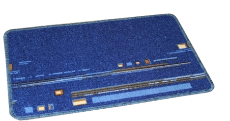 Vloerkleed Milano 50 × 80 cm met antislip