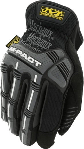 Werkhandschoenen Mechanix M-Pact Open Cuff XXL zwart/grijs