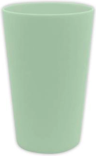 Decorata plastic bekers 280 ml, lichtgroen, 2 stuks