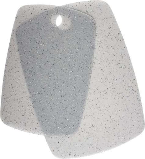 Flexibele snijplanken met marmerprint TORO, set van 2 stuks