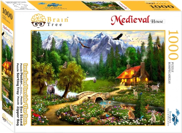 Puzzel Brain Tree - Berghut 1000 stukjes