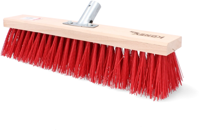 Straatbezem 50 cm met nylon vezels