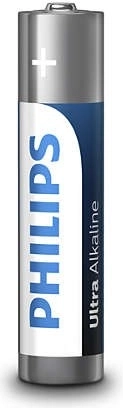 Philips alkaline batterijen AAA 4 stuks