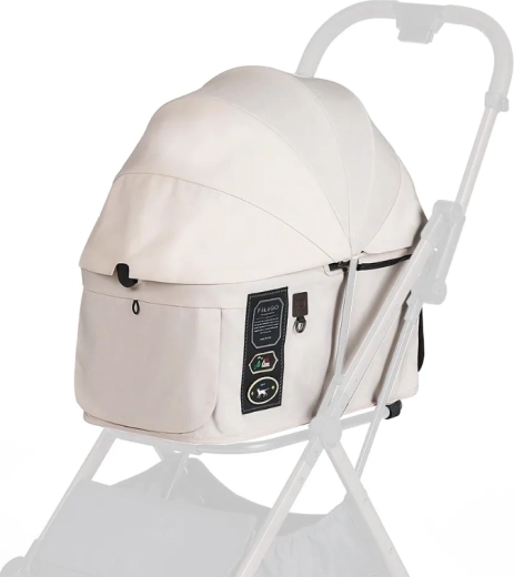 FIKAGO kap en hoes voor kinderwagen ftg2 Creamy Cloud