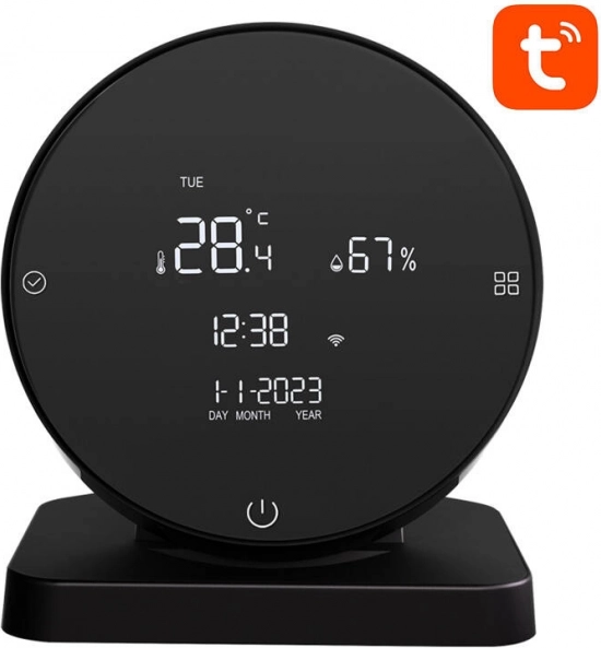 Slimme IR temperatuuren-vochtigheidssensor AVATTO WHS20S met TUYA-ondersteuning