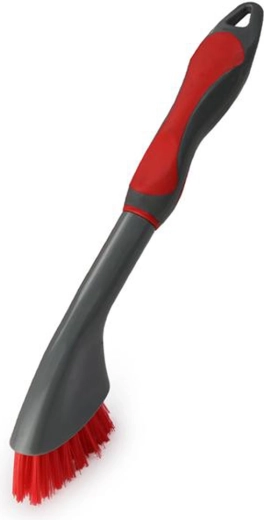 Vlakke afwasborstel TORO grijs