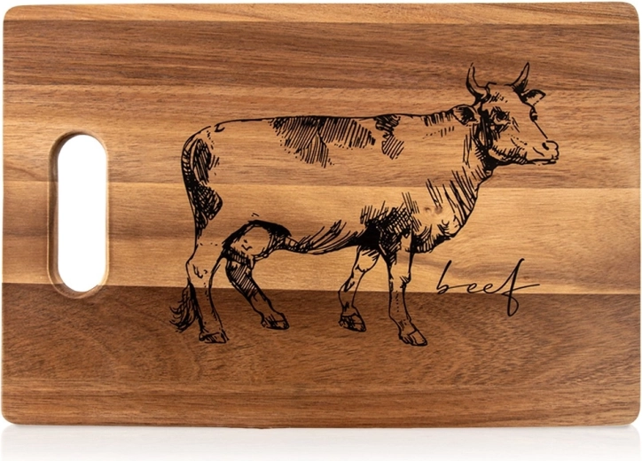 Houten snijplank Orion Beef van acaciahout