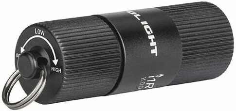 Olight i1R 2 EOS – mini zaklamp voor aan je sleutels, oplaadbaar 150 lm