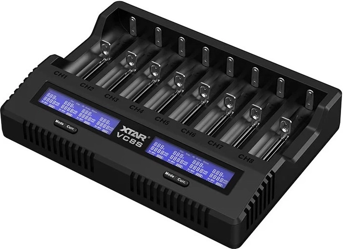Acculader XTAR VC8S