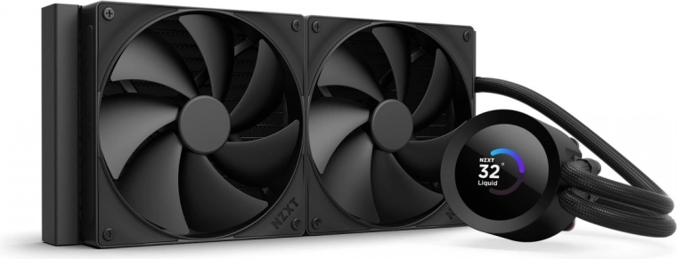 NZXT Kraken Plus 280 LCD zwart