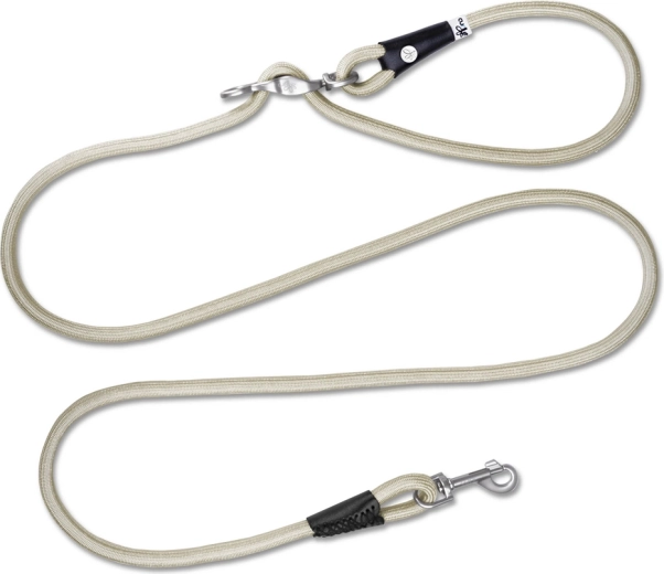 Curli verstelbare hondenriem Vario Comfort light-tan