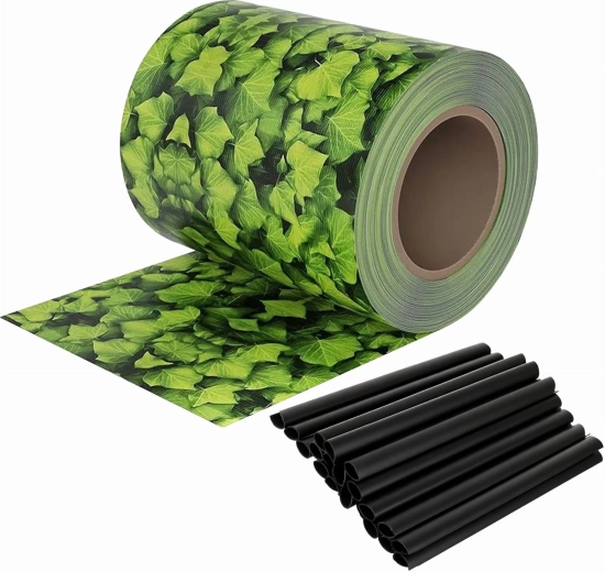 Schaduwdoek voor hekwerk Green Lives 19 cm × 35 m