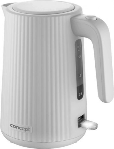 kunststof waterkoker 1,7 l wit