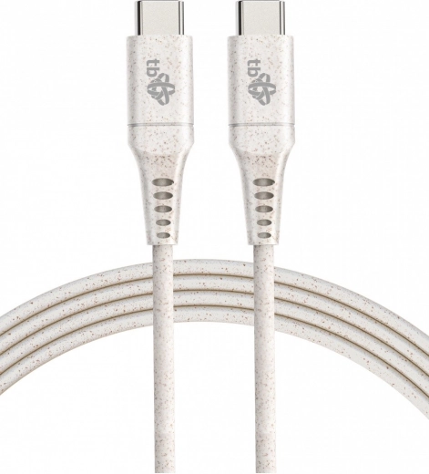 Ecologische USB-C naar USB-C kabel 1m