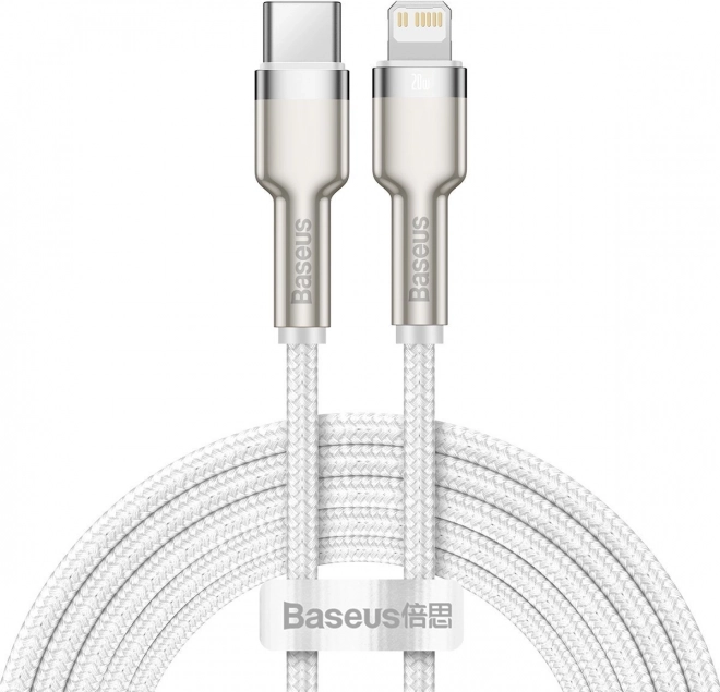 Baseus Cafule USB‑C naar Lightning-kabel 2 m, PD 20 W, wit