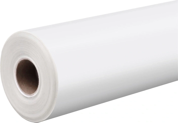 Zelfklevende matte vinylfolie HTVRONT wit 30,5 × 180 cm