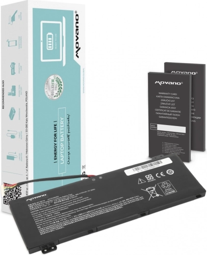 Movano laptopbatterij voor Acer AN515-54 en AN517-51 (AP18E7M) 3815 mAh 58,75 Wh