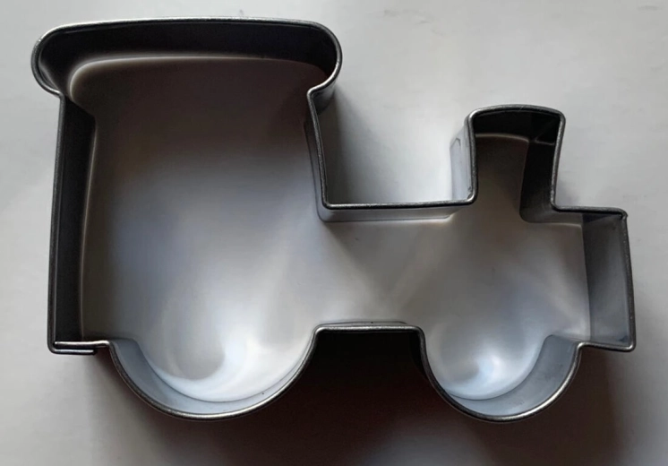 RVS koekjesuitsteker trein