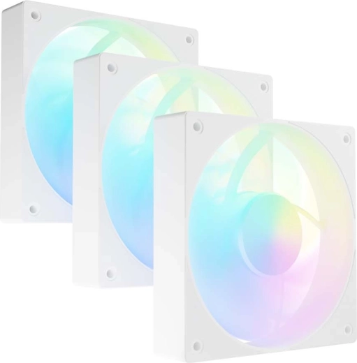 Fury Sai S12 ARGB PWM witte set van 3 ventilatoren