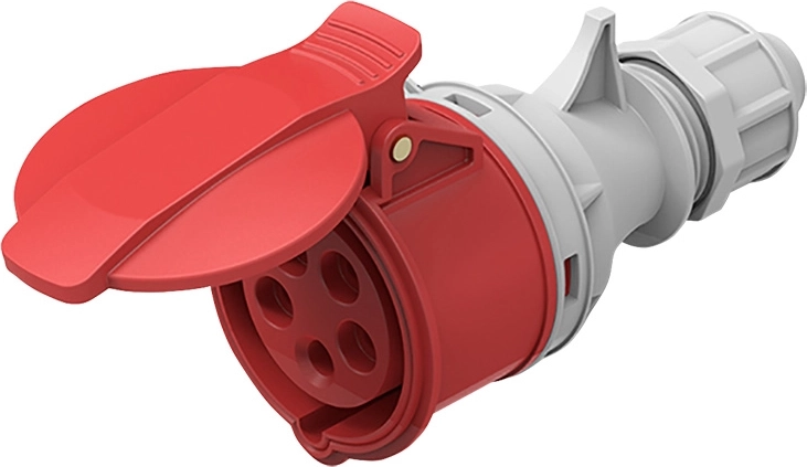 Solight rechte industriële wandcontactdoos 5p 400 V/16 A IP44 - 1 stuk