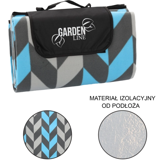 Picknickkleed 200 × 200 cm met isolatie jolka