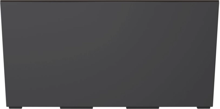 Bloembak met inzet 58 cm antraciet URBI CASE