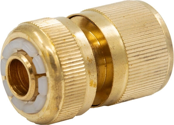 Snelkoppeling 1/2 inch messing AQUA