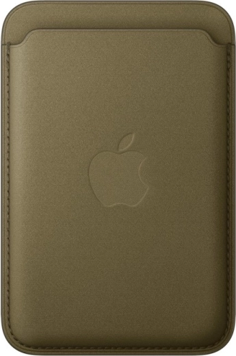 FineWoven MagSafe-portemonnee voor iPhone – donker olijfgroen