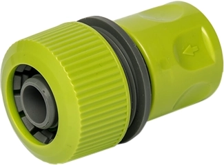 Snelkoppeling 3/4" met STOP-functie Lime