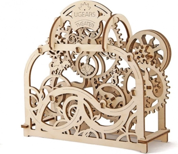 Ugears 3D mechanische puzzel Theater (70 onderdelen)