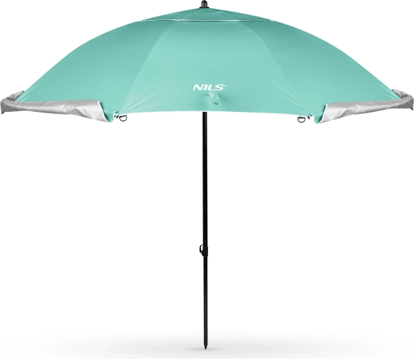 Strandparasol en windscherm NILS Camp 240 cm groen