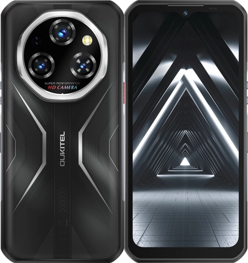 robuuste 5G‑smartphone Oukitel WP55 met 120Hz‑display en 11.000 mAh batterij