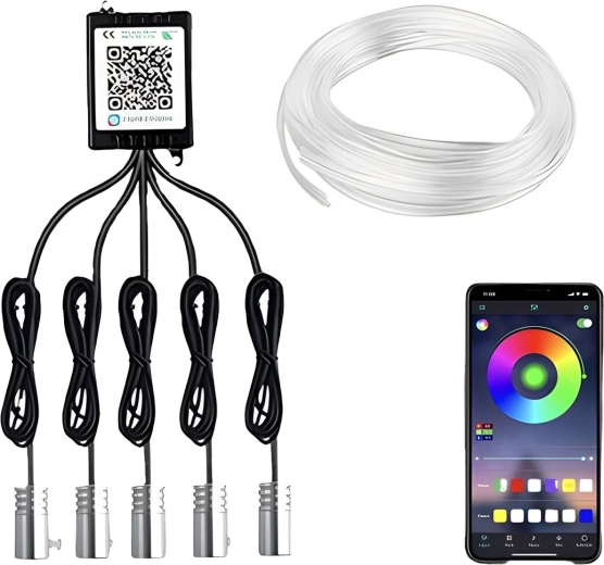 Ambient LED RGB-verlichting voor het interieur van de auto RENEW FORCE